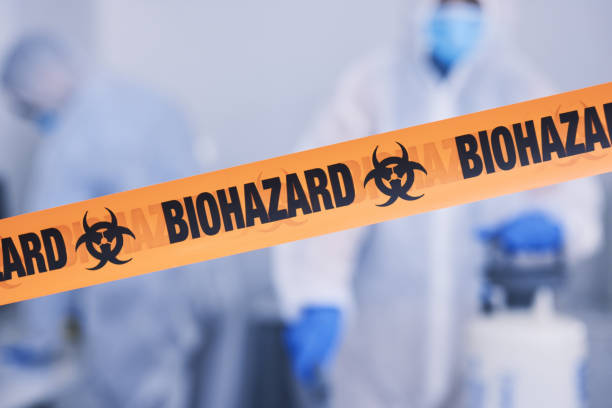 Professional Infectious Disease Decontamination technician working in Marshall, IN